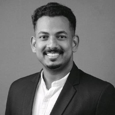 Portrait of Arun Shaji, Admin Manager at BitSave — oversees administration and internal operations