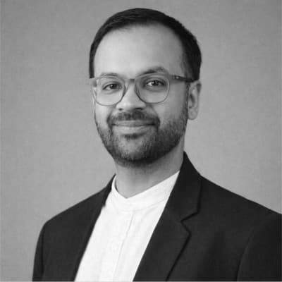 Portrait of Shiv Ram Pande, Chief Business Officer at BitSave — leads business development and partnerships