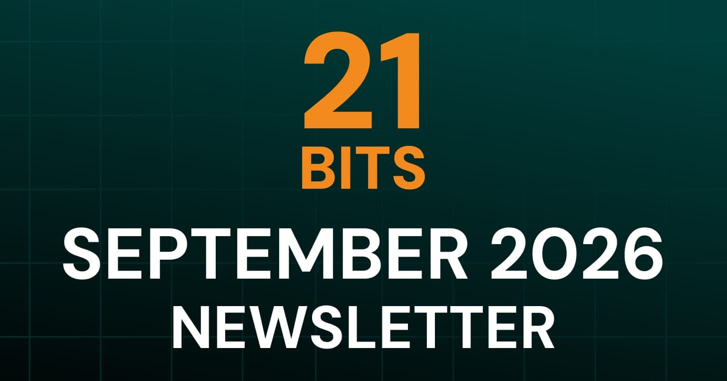 21 Bits Newsletter - September 2026