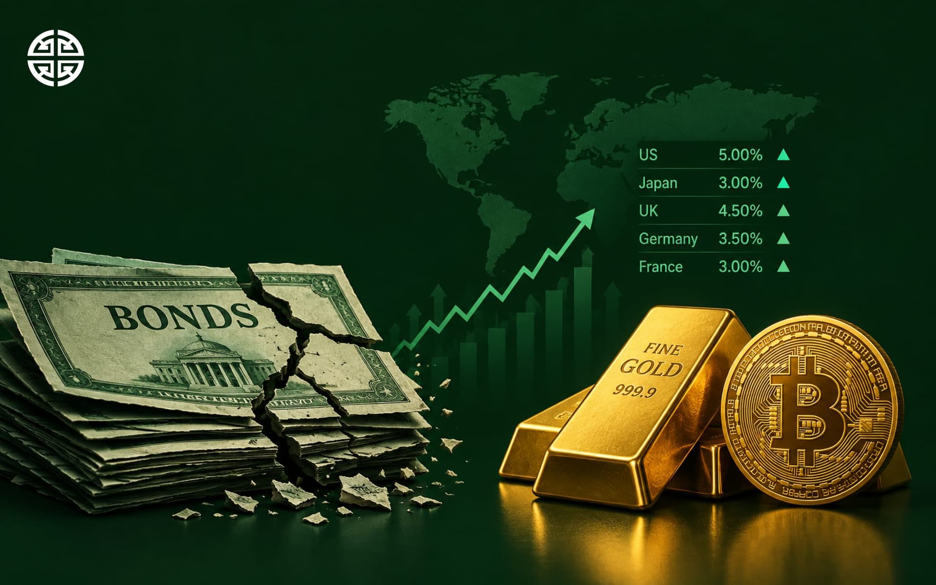 When Bonds Stop Being Safe: The Case for Gold and Bitcoin